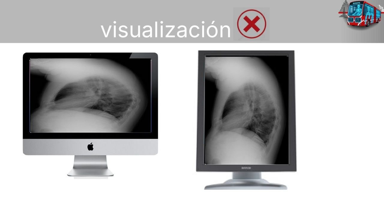 Visualización de imágenes · Estaciones diagnósticas, diapositiva 27