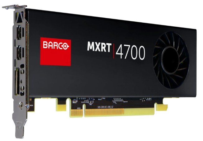 Tarjeta de video Barco MXRT-4700 · Barco